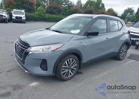 2023 Nissan Kicks Sv Xtronic Cvt z USA, uszkodzony, nr VIN 3N1CP5CV7PL557615